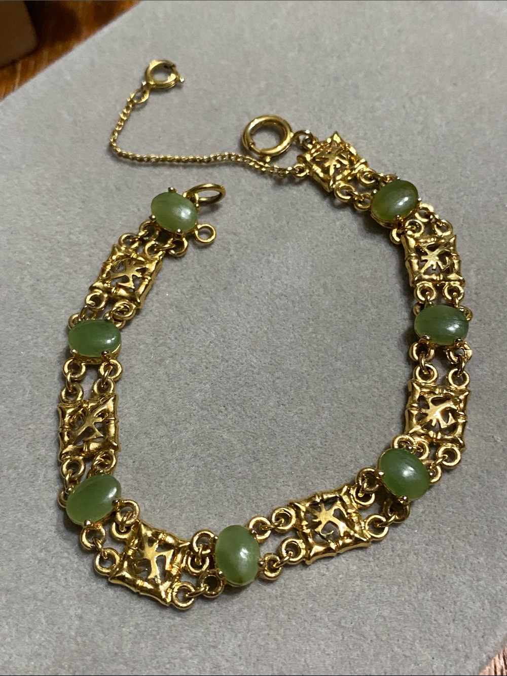 VTG Jade Bracelet